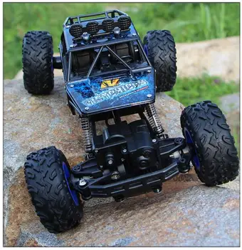 1:12 1:16 1:20 RC Auto 4WD 4x4 2.4 G Bigfoot Tālvadības pults Modelis Kravas apvidus auto kāpšanas džipiem rotaļlietas Zēniem Bērniem Dāvanu Buggy