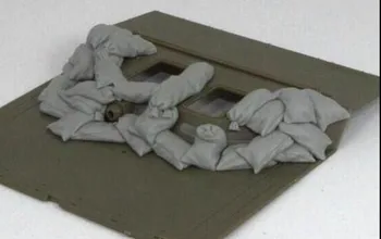 1/35 WW2 ASV militārā bruņu bruņas sandbag otrā pasaules KARA Sveķi Modeļa Komplekta attēls Bezmaksas Piegāde