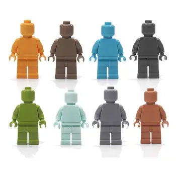 10pcs/Iepak Mini Gudrs Bloks, Ķieģeļi Attēls Tukšs Mini Skaitļi Bez Izdrukas Rotaļlietas 40 Krāsas Bērnu Rotaļlietu Bērniem, Dāvanas, Rotaļlietas, Puses dod priekšroku