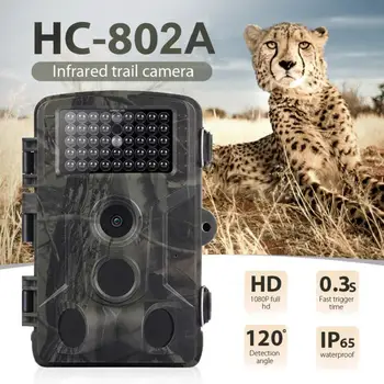 16MP1080 āra ūdensizturīgs HD izsekošanas medības medību kamera ar infrasarkano HC802A savvaļas dzīvnieku bezvadu novērošanas izsekošanas fotokameru