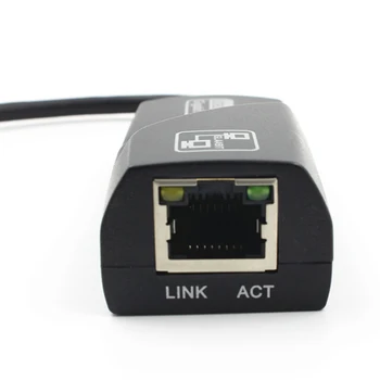 1PC Ārējo USB 3.0 Gigabit Ethernet Adapteris USB, Lai RJ45 Lan Tīkla Karte LAN Adapteri Windows 10/8/7/XP Portatīvo DATORU Dators
