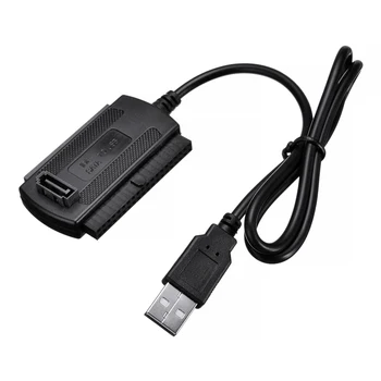 1SET USB SATA/IDE Pārveidojot Kabeļi Ārējo Adapteri Pārsūtīšanas Kabeli Pārveidotāju Komplekts 2.5/ 3.5 collu Klēpjdators Rakstāmgalda Piederumi