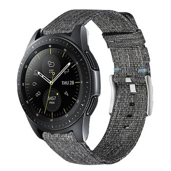 20 22mm Ātri Atbrīvot Neilona Watchbands Samsung watch 42mm 46mm Aproce Siksnas Pārnesumu S2 S3 Datumi Sporta Relacement Aproce