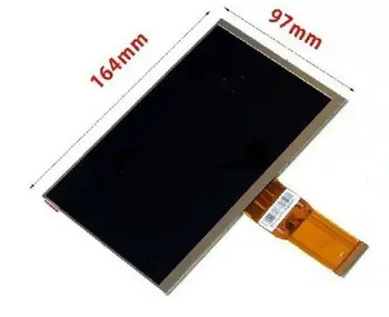 7inch Jaunu LCD Displejs teXet TM-7058 X-pad STILA 7.1 3G Planšetdatora IPS iekšējā ekrāna Matricas Nomaiņa teXet X-pad STILA 7.1
