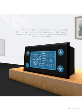 AC 110-220V Smart Termostats ar Taimeri Cool Siltuma Inkubatoru Akvāriju Siltumnīcefekta Temperatūras regulators LCD Displejs O31 20