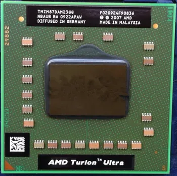 AMD klēpjdatoru Mobile AMD Turion x2 Ultra ZM-87 ZM87 Ligzda FS1 CPU 2M Cache/2.4 GHz/Quad-Core procesoru, zm 87 cpu TMZM87DAM23GG