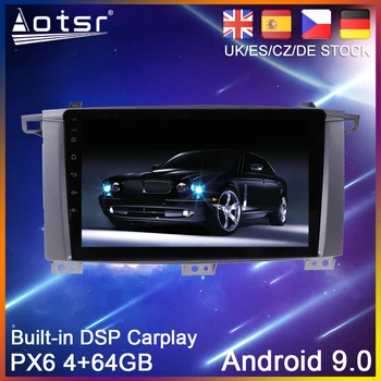 Android 9 PX6 Auto DVD atskaņotājs, GPS Navigācija, 
