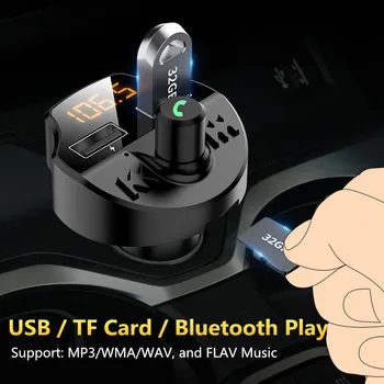 Automašīnas Bluetooth 5.0 FM Raidītājs Bezvadu Brīvroku sistēmas Audio Uztvērēju Toyota Camry Corolla CHR C-HR Rav4 Yaris Piederumi