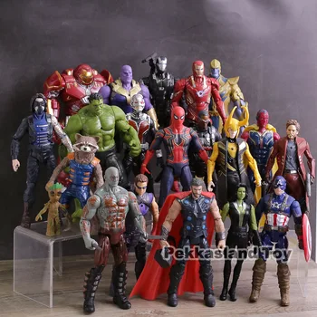 Avengers Infinity Kara Darbības Rādītāji Rotaļlietas Dzelzs Cilvēks, Kapteinis Amerika Pontons Thor Thanos Zirnekļcilvēka Loki Black Panther Hulkbuster