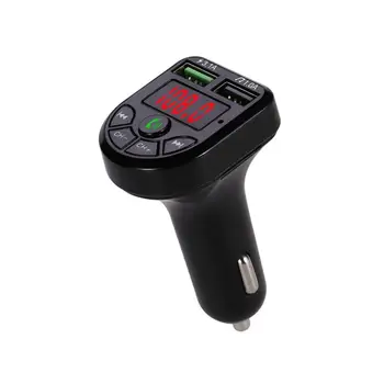 Bluetooth 5.0 FM Raidītājs Automašīnas Komplektu MP3 Modulators Atskaņotājs, Bezvadu Brīvroku sistēmas Audio Uztvērējs Dual USB Fast Charger 2.1