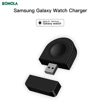 Bonola Pārnēsājamu USB Samsung Watch Lādētāju Galaxy Skatīties 46/42mm Skatīties USB Uzlāde Samsung Active 2/1 Ceļojumu Maksas