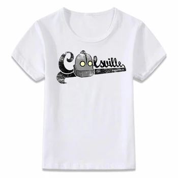 Bērni, Drēbes, T Kreklu, Dzelzs Milzu Maigu Milzu T-krekls Zēniem un Meitenēm Toddler Tee Krekli
