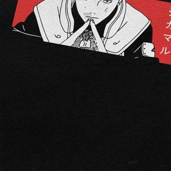 Cool Vīriešu Anime Naruto Nara Shikamaru T-krekls ar Īsām Piedurknēm, Mīkstu Kokvilnas T O-veida kakla Grafiskais Japāņu Manga Tee Kreklu Apģērbi