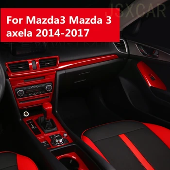 Domuzīme Aptver zvejas Rīku Panelis Melns, Komplekts, Pilns Komplekts, auto dizains, auto interjera apdares Par Mazda3 Mazda 3 axela-2017