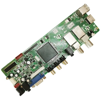 DVB-S2, DVB-T2 Digitālā Signāla LTV Kļavu Vadītāja LCD Tālvadības pults Kuģa Palaišanas Universālā Dual USB QT526C ar 7 Atslēga