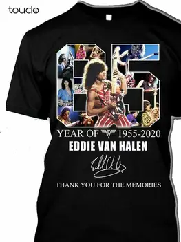 Eddie Van Halen ģitāra PIP 1955 2020. gadam parakstu, paldies par atmiņām, kreklu
