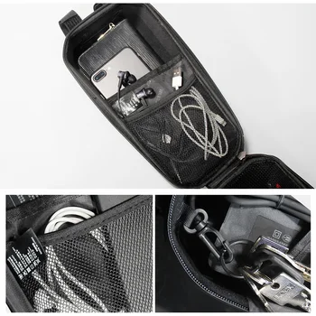 Elektriskā Motorollera Soma Skeitborda EVA Cietais Apvalks Priekšā Ūdensnecaurlaidīgs Roktura Karājas Uzglabāšanas Soma Xiaomi M365 Motorolleru Aksesuāri
