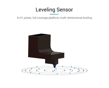 Flsun Delta 3D Printeri Auto-Nolīdzināšana Sensors
