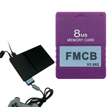 FMCB v1.953 Atmiņas Karti PS2, Playstation - 2 Free McBoot Karte 8 16 32 64 62KA