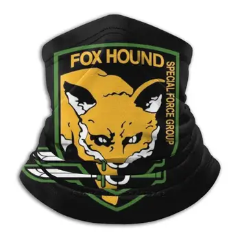 Foxhound Velosipēdu Motociklu Cepures Mazgājams Šalle Kakla Siltāks Sejas Maska Foxhound Metal Gear Metal Gear Solid Video Spēle
