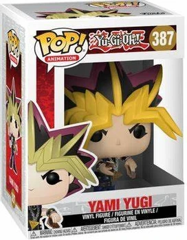 Funko Pop Oriģinālā Spēle, Yu-Gi-Oh Yami Yugi 387# 10cm PVC Vinila Rīcības Attēls Japāņu Anime Multfilmu Kolekcijas Modelis Rotaļlietas