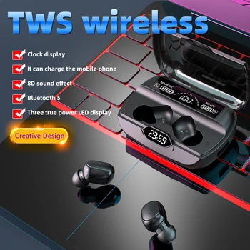 G6 TWS Bezvadu Austiņas Bluetooth Earbuds ar Sporta Ūdensizturīgs Austiņas Lādēšanas Gadījumā Huawei Xionmi Visi Smart Phones