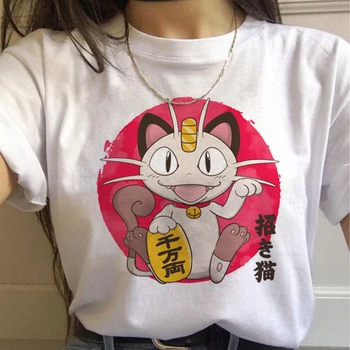 Harajuku T Krekli, Sieviešu Kawaii Smieklīgi Karikatūra T-krekls 90s Gudrs Drukāt Tshirt Modes Streetwear Top Lakrosa Sieviešu