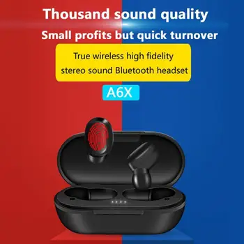 Heylou A6X TWS Bluetooth Bezvadu Austiņas pirkstu Nospiedumu Touch Bluetooth 5.0-auss Sporta Austiņas un Earbuds Airbuds par xiaomi gt1