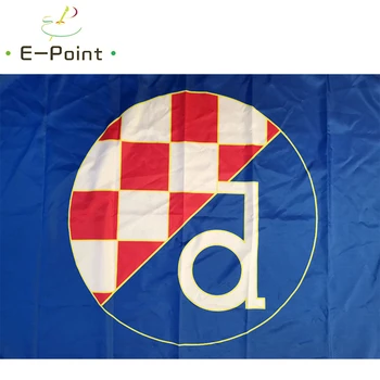 Horvātija GNK Dinamo Zagreb 3ft*5ft (90*150cm) Izmērs Ziemassvētku Rotājumi Mājās Karogs Banner Dāvanas