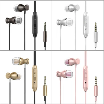 In-Ear Bass Skaņas Austiņas Austiņas Kontroles Magnētisko Skaidrību Stereo Skaņu, Izmantojot Austiņas iPhone Mobilo Tālruni, MP3