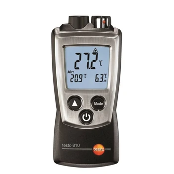 Infrasarkano staru Termometrs Augstas precizitātes bezkontakta Temperatūras Ciparu LCD Pyrometer Rūpniecības pakāpes Higrometru, Rūpniecības Āra