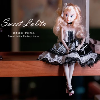 Jaunas ielidošanas modes Lolita stilīgs lelle #1151-1 vai #1151-2