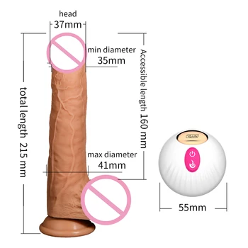 Jauno sieviešu masturbācija seksa rotaļlietu simulācijas dzimumlocekļa YEAIN bezvadu tālvadības teleskopiskie šūpoles apkures dildo maksts vibratoror
