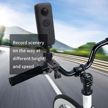 JINSERTA par Insta360 ONE X/EVO Gopro 8 Multi-Function Bike Turētāju Insta 360 One X, Video Kamera Accessorie
