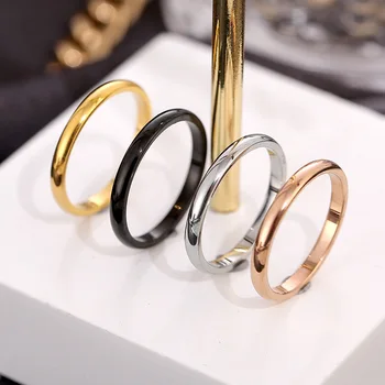 Karstā pārdošanas titāna tērauda gredzens sieviešu zircon nevainojamu gredzenu modes universāls neto sarkano dizaina piederumi partijas piegāde