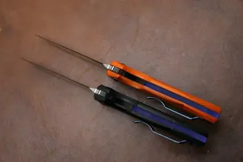 KESIWO KS0456 Flipper saliekamais nazis paturot D2 blade G10 roktura āra Izdzīvošanas kempings medību kabatas augļu Nažus EDC rīki