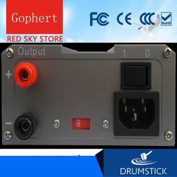 (Kuģi, no Krievijas) Gophert CPS-3010 CPS-3010II DC ir pārslēdzama Strāvas Padeve Vienu Izejas 0-30V 0-10A 300W regulējama
