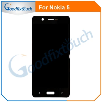 LCD Displejs Priekš Nokia 5 N5 TA-1008 TA-1030 TA-1053 LCD Displejs, Touch Screen Digitizer Assmebly Par Nokia5 Rezerves Daļas