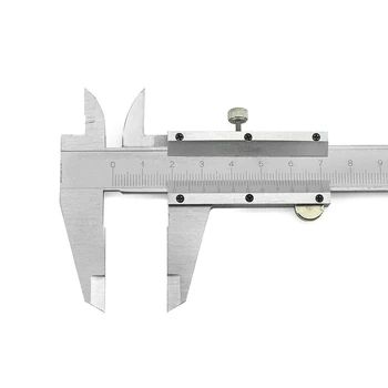LOMDOK 0-150mm 0.02 mm Precizitāte Mērīšanas Rīks Platums Slaidu DIY mini Metāla oglekļa tērauda, Vernier Suportu pasākums Rotaslietas