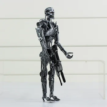 Mazumtirdzniecības 1 gab., 7.1 collu 18 cm Terminator Endoskeleton PVC Rīcības Attēls Modelis Rotaļlietas Bezmaksas Piegāde