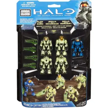 Mega Bloks Halo Pēdējais Cilvēks Stāv Zombiju Pack 97199 gaismas
