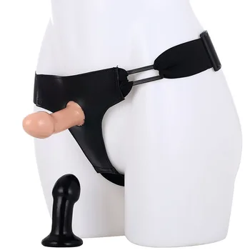 Mini Strapon Mazo Anālais Dildo Regulējams Strapon Bikses Lesbiešu Seksa Rotaļlietas Anālais Plug Massager Anālā Stimulācija Dilator Butt Plug.