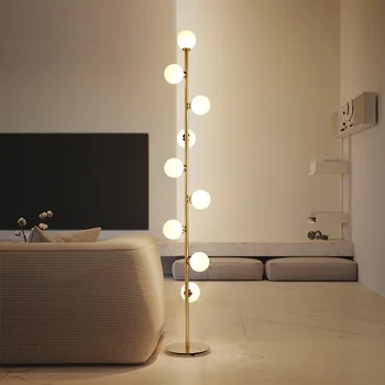 Mūsdienu LED dzīvojamā istabā, stāv gaismekļi Ziemeļu gaismas gultas apgaismojums home deco gaismas ķermeņi, guļamistabas grīdas lampas