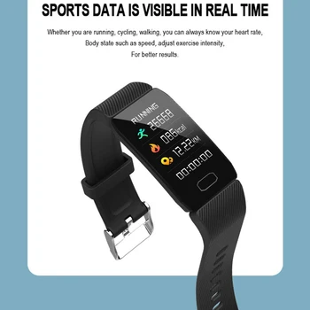 New Smart Aproce Skatīties Sieviešu Vīriešu Unisex Sporta Rokas Pulksteņi Sirdsdarbības Ātruma Monitors, Asinsspiediena Elektronisko Silikona Joslas Pulksteņi