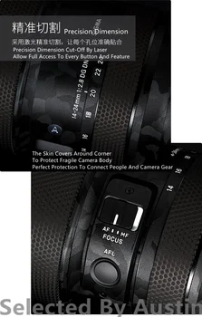 Objektīvs Decal Ādas Sigma 14-24 f2.8 E Mount Sony Protector Anti-scratch Mētelis Ietin uz Lietu