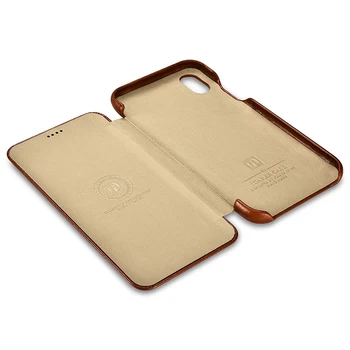 Origina iCarer Lietā Par iPhone XS MAX Luksusa Genuine Leather Case Cover iPhone XS X/ XS MAX/ XR Luksusa Pārsegu Tālruņa Lietā