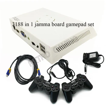Pandora XII 3188 1 valdes 53pcs 3D Spēles Box 12 atbalsta 3/4P Jamma versija Arcade Machine video gamepad kopumu, HDMI, VGA 2800 1