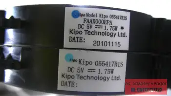 PAR KIPO 055613R1S jaunu klēpjdatoru CPU ventilators 5V 1.75 W