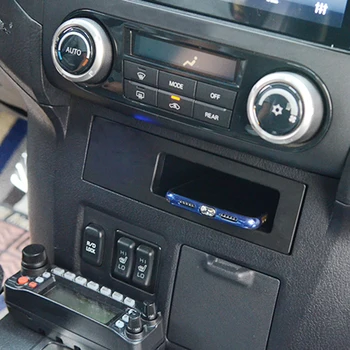 Par Mitsubishi Pajero 2017 2018 10w auto qi bezvadu lādētāja uzlādes plate mobilā tālruņa turētājs centrālā konsole uzglabāšanas kaste