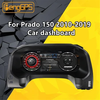 Par Prado 150 Toyota Land Cruiser Paneļa Android Multimediju Atskaņotāju 2010 - 2019 Auto Audio Stereo Galvas vienības GPS Navigācijas